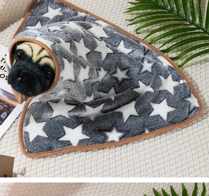 Dog Bed Mat Blanket Soft Cozy Pet Cushion For Small Large Dogs Spring Autumn Warm Travel Mats French Bulldog Chihuahua Supplies