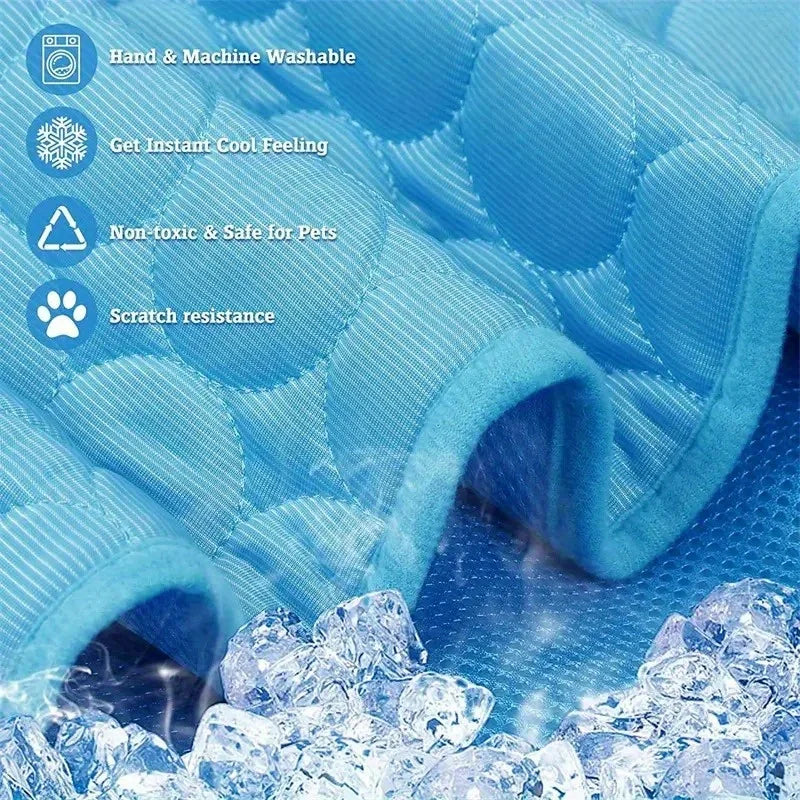 Cool Ice Mat for Pets, Cool for Cats and Dogs, Cushions for Pets, Cool Sofas, Summer