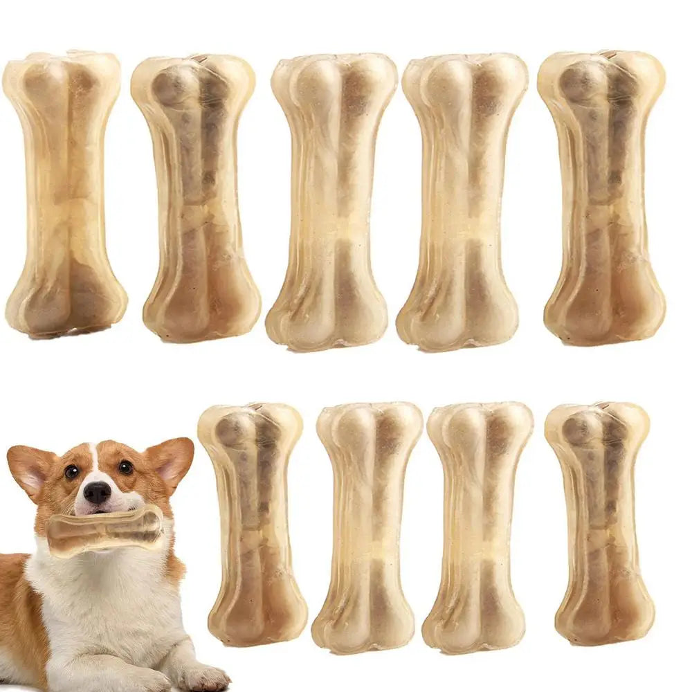 Dog Teething Bone Beef Flavor Puppy Chew Bone Safe And Bite-resistant Large Dog Toys Edible Chew Toys For Medium Dogs Supplies