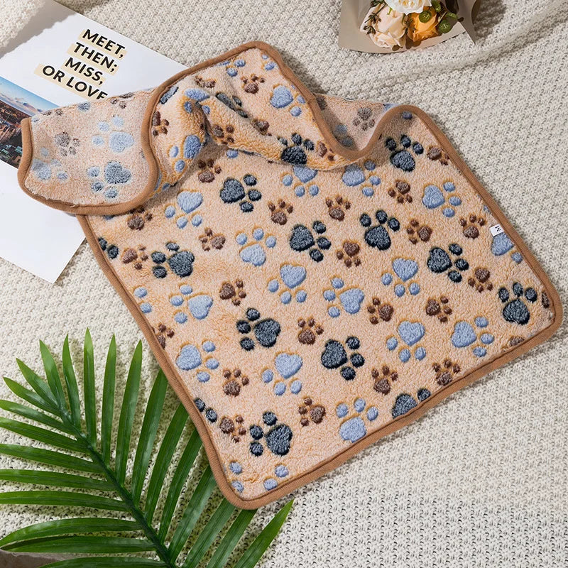 Dog Bed Mat Blanket Soft Cozy Pet Cushion For Small Large Dogs Spring Autumn Warm Travel Mats French Bulldog Chihuahua Supplies