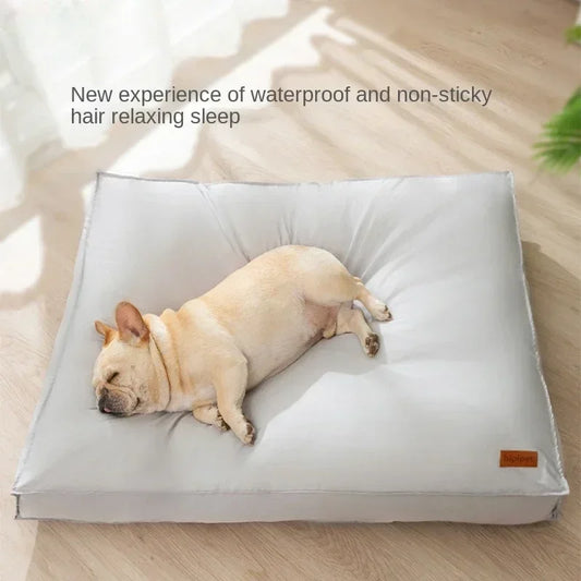 Dogs Cats Soft Waterproof Dog Bed Mat Removable Pet Sleeping Mat for Small Medium Dog Kennel House Pet Product Accessories beds