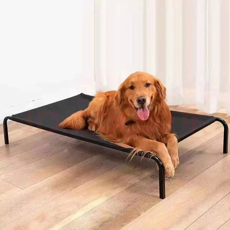 Elevated Pet Bed Detachable Folding Elevated Dog Bed Breathable Mesh Cloth Washable Outdoor Camping Dog Bed for Cat dog bed