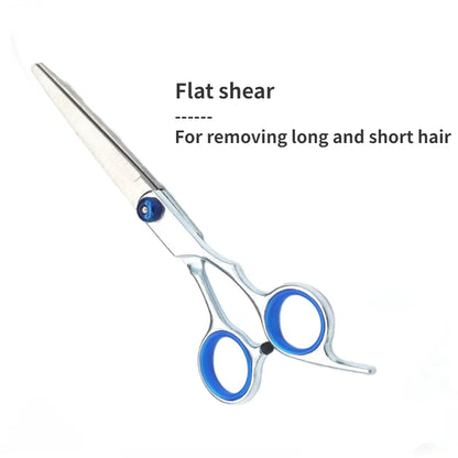 2pcs Dog Hair Clipping Tools  Professional Hairdressing Products for Human & Dog Hair Scissors Grooming Shears Dog Hair Scissors