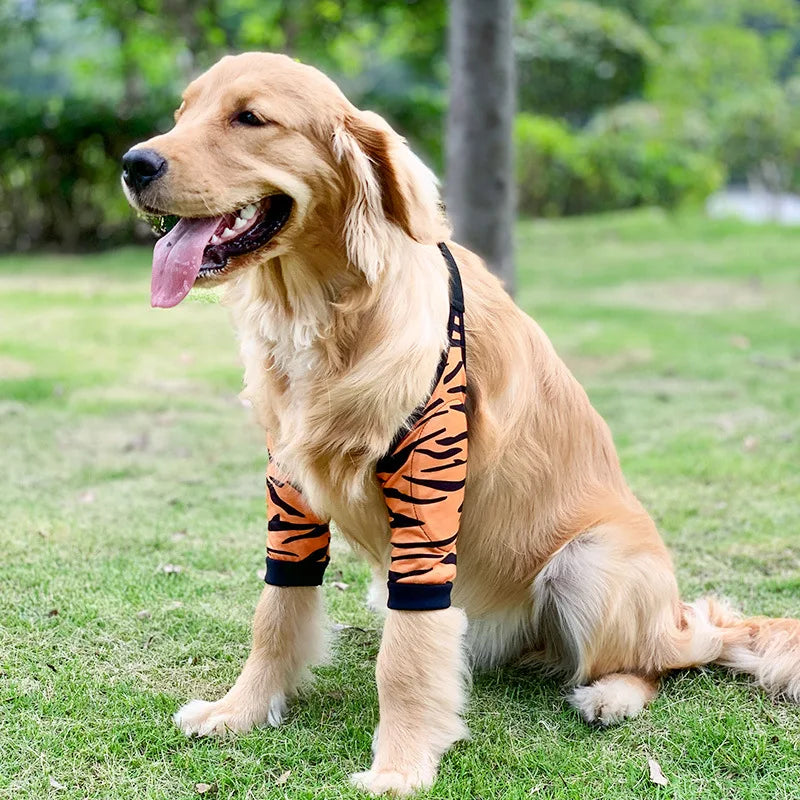 Anti-Lick Dog Elbow Brace Protector, Wound, Soft, Breathable, Pain Relief, Shoulder Support, Elbow Sleeves, Pad for Canine Elbow