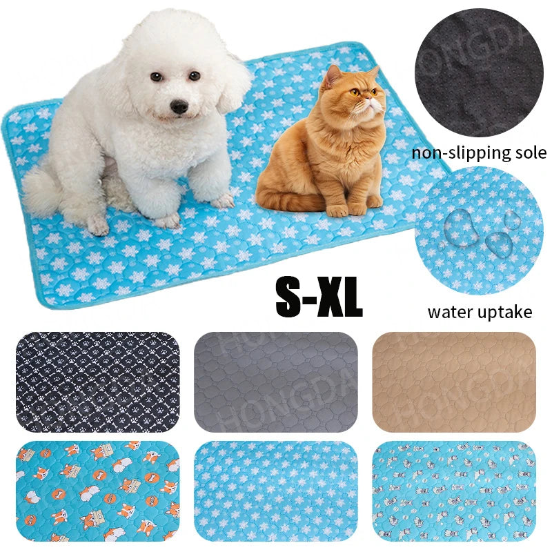 Waterproof Pet Urine Pad, Washable Cat Bed, Reusable Urine Pad, Furniture