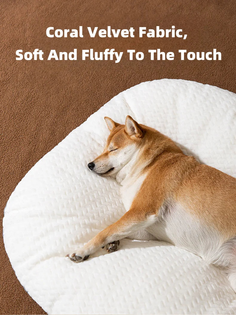 Large Dog Sofa Bed Warm Pet Nest Kennel For Medium Large Dog Cat bed Thicken Soft Cushion Removable Washable Dog Sleeping Mat