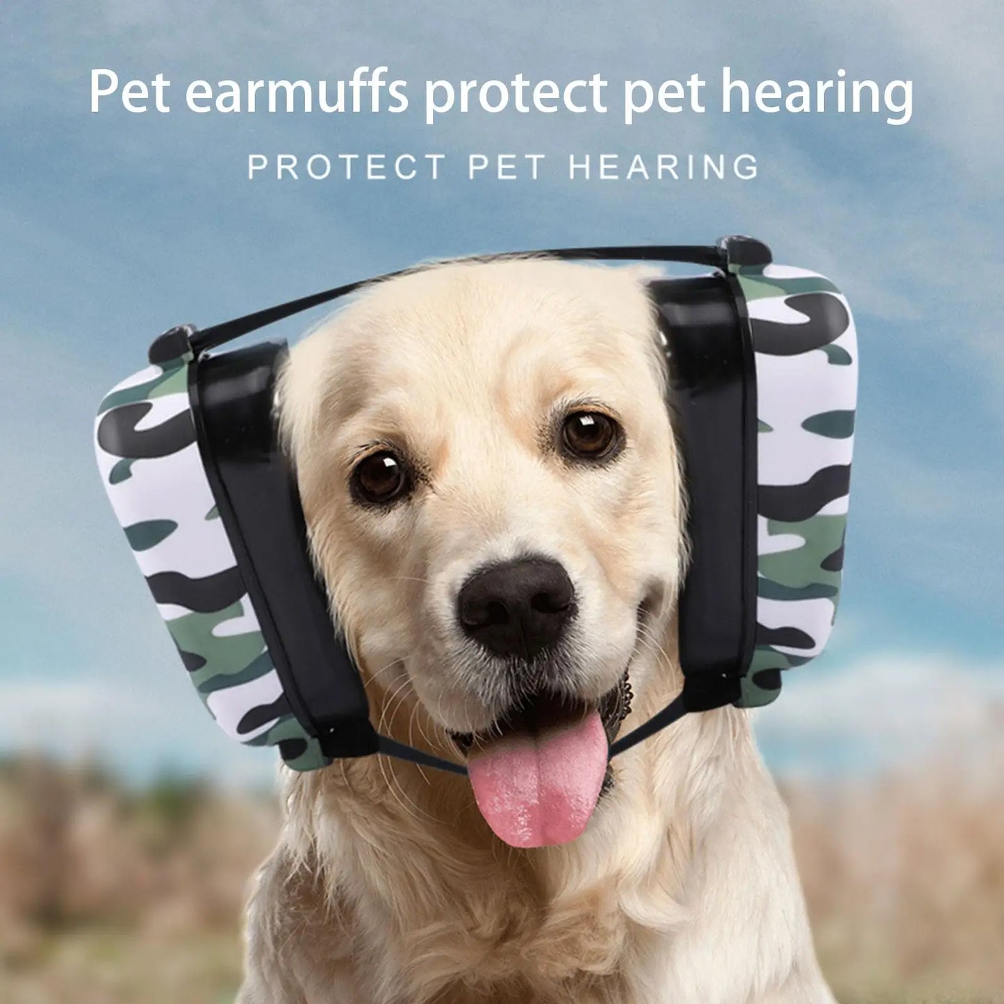 Dog Earmuffs Noise Reduction Hearing Protection Anti-noise Noise Dogs Supplies Earmuffs Pet Reduction Multifunction Ear Earmuffs