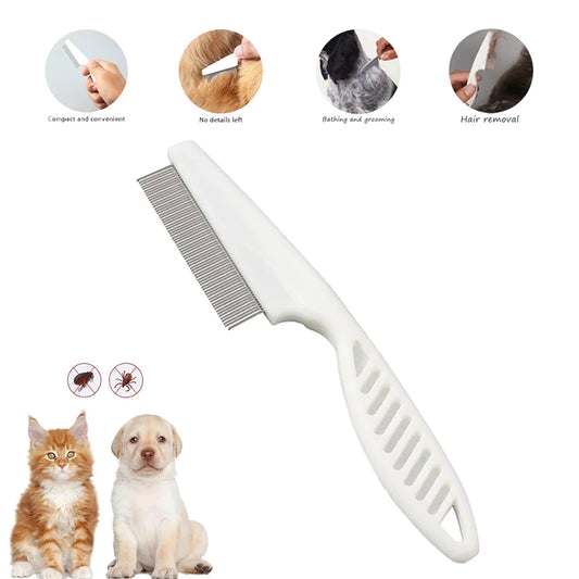 Pet Care Comb Protect Flea Comb for Cat Dog Pet Stainless Steel Comfort Flea Hair Grooming Comb