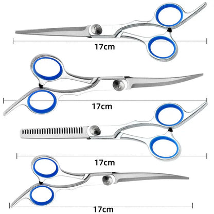 2pcs Dog Hair Clipping Tools  Professional Hairdressing Products for Human & Dog Hair Scissors Grooming Shears Dog Hair Scissors